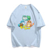 男女兼用 着心地良い ファッション感満々 半袖 Tシャツ F-13250