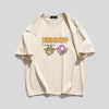 男女兼用 シンプル プリント Tシャツ F-13304