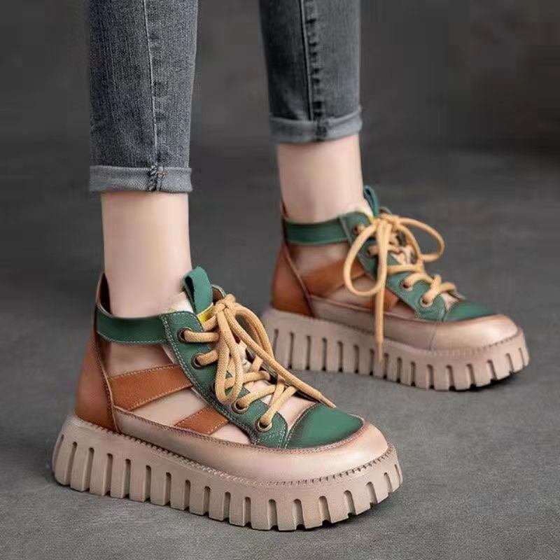 レトロ   オシャレ度満点 シューズ＜F-3446＞