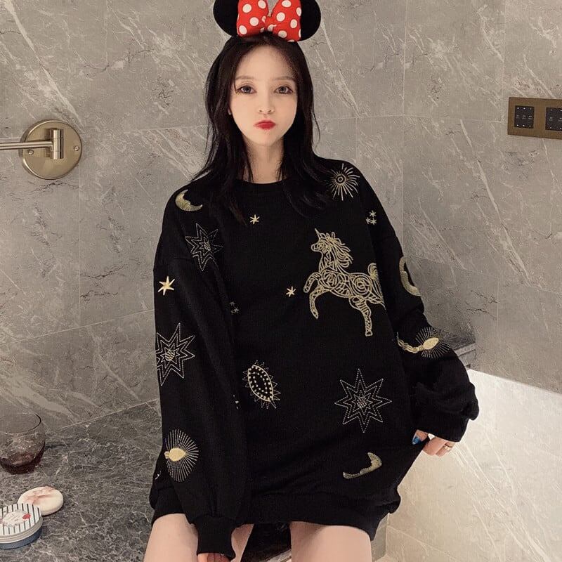韓国系大人気スウェット   ＜F-1378＞