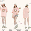 大人可愛い シンプル 大人気 半袖 Tシャツ F-13353