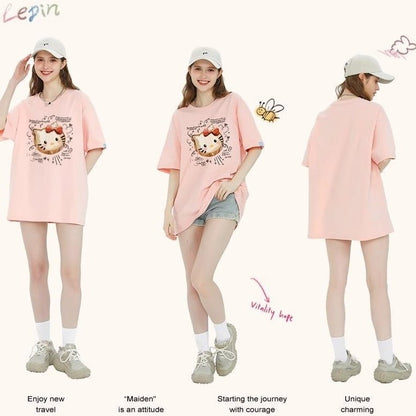 大人可愛い シンプル 大人気 半袖 Tシャツ F-13353