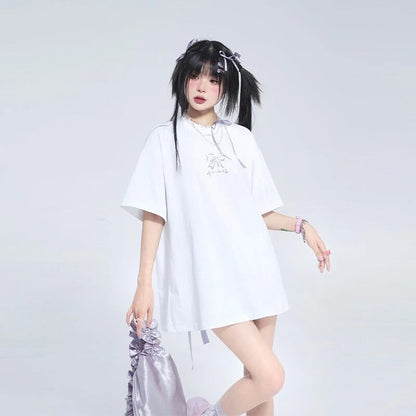 売り切れ必至 絶対流行 売れ筋 早い者勝ち カジュアル 2色選択 Tシャツ<F-11472>