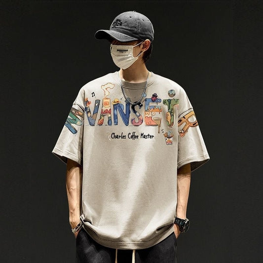 ファッション感満々 着心地良い 全3色 半袖 Tシャツ F-13085