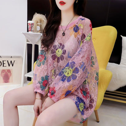 個性的なデザイン   清純甘くて女子力UP Tシャツ カットソー＜F-3051＞