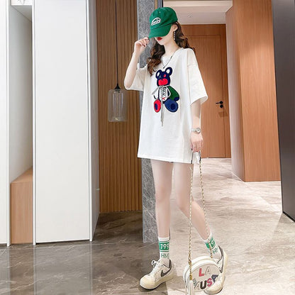 今季マストバイ 早い者勝ち 絶対流行 カジュアル 2色選択 Tシャツ<F-11648>