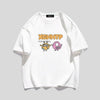 男女兼用 シンプル プリント Tシャツ F-13304