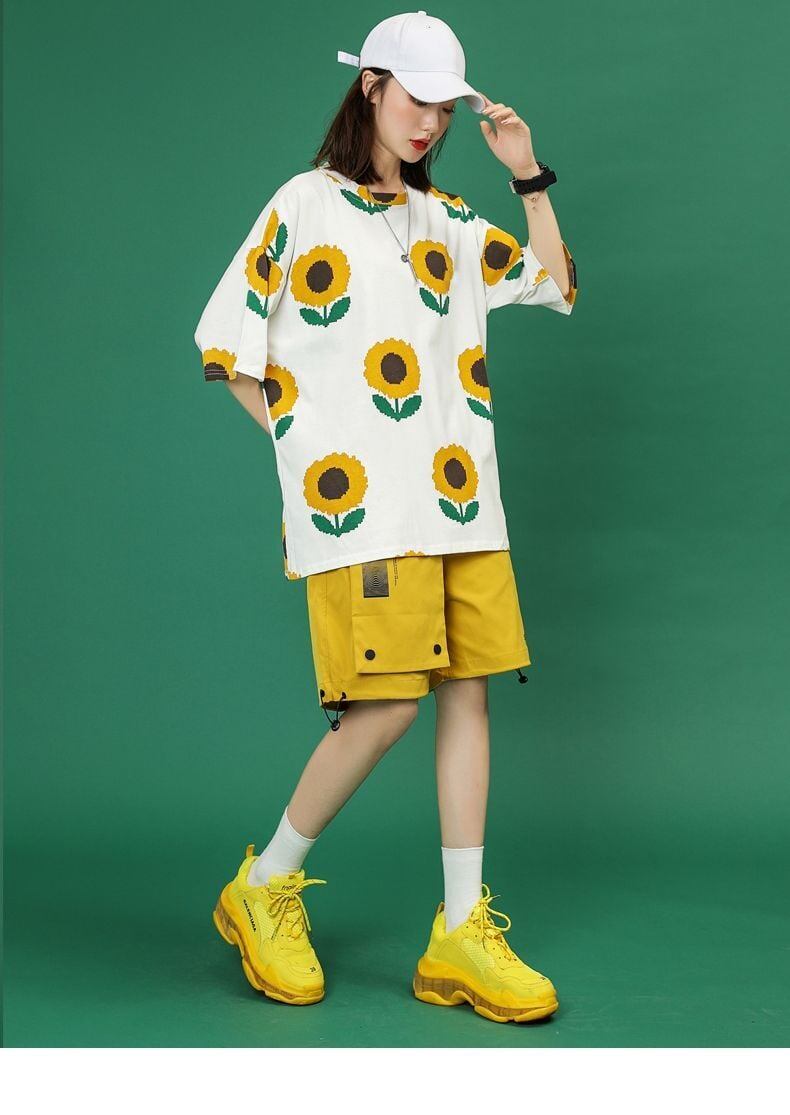 新商品   簡潔 半袖Ｔシャツⅹパンツセット<F-8071>