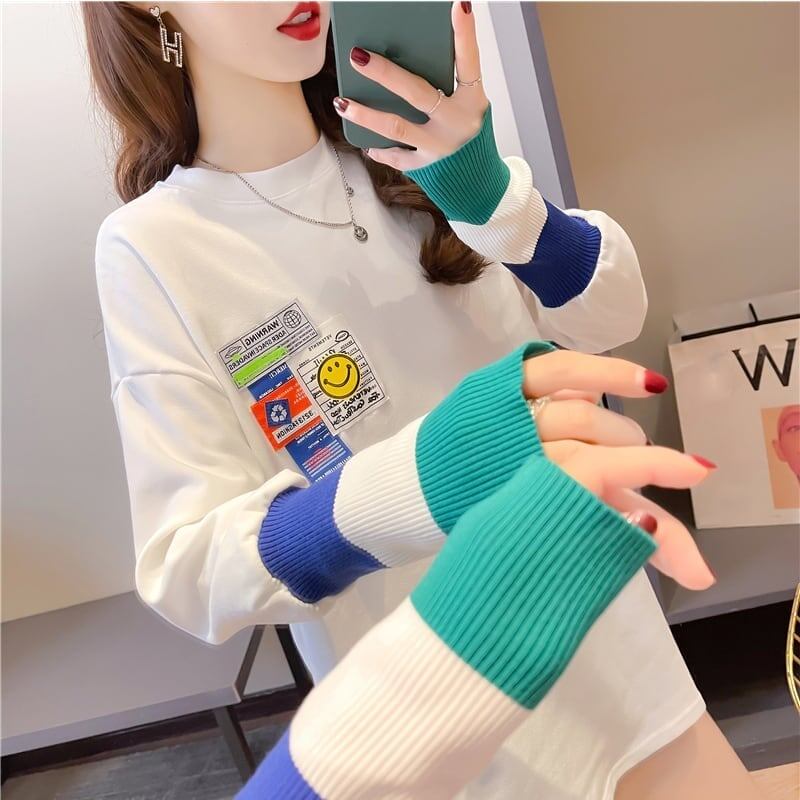 個性的なデザイン   好感度満載 Tシャツ カットソー＜F-3665＞