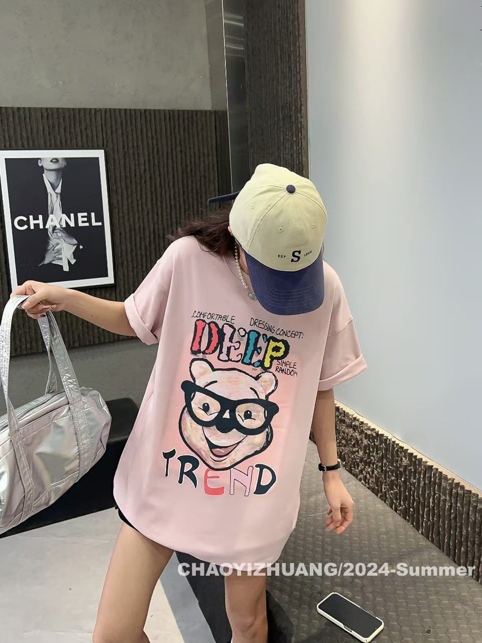 豊富な品揃え   ファッション 半袖Tシャツ<F-4915>