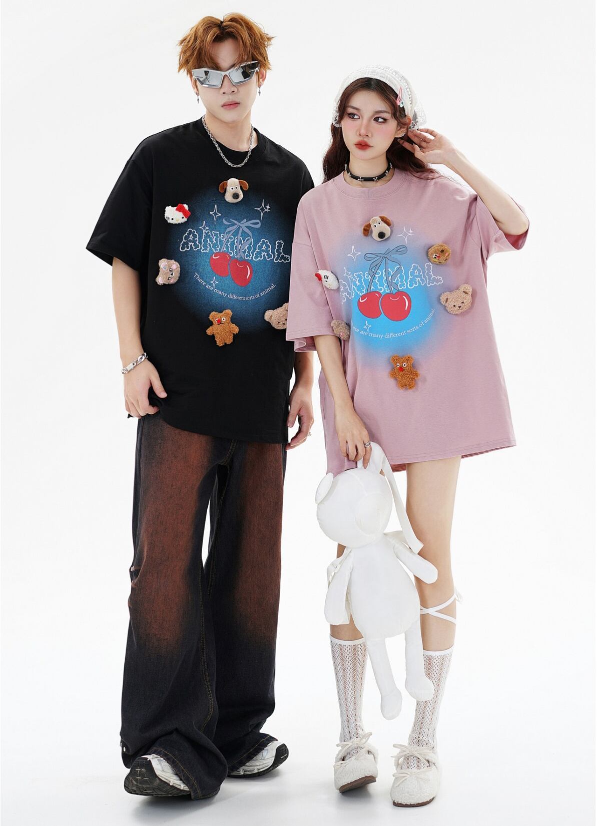 数量限定 ファッション アクティブも綺麗も叶う ゆったり 男女兼用 全3色 半袖Tシャツ＜F-9066＞