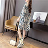 美人度アップ   オシャレ感たっぷり カットソー ワンピース＜F-3493＞