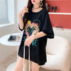 デザイン感   チャーミング Tシャツ カットソー＜F-3529＞