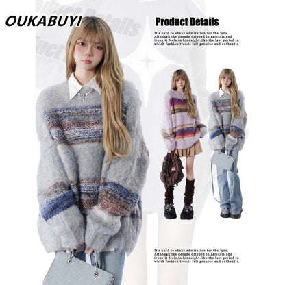 新商品   知的 セーター<F-5692>