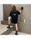 個性的なデザイン 2色選択可 一目惚れ レイヤード風 Tシャツ カットソー＜F-8286＞