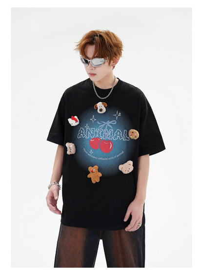 数量限定 ファッション アクティブも綺麗も叶う ゆったり 男女兼用 全3色 半袖Tシャツ＜F-9066＞