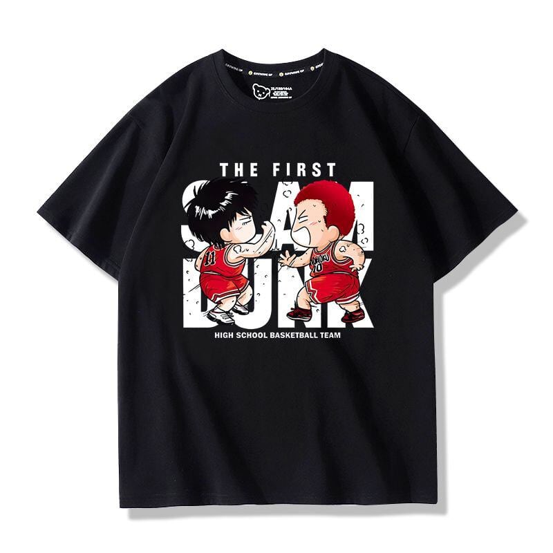 話題沸騰中   カジュアル プリント 全3色 半袖 Tシャツ 男女兼用F-8987