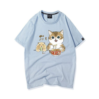 大好評 キュート 人気上昇中 着心地良い カジュアル プリント 全8色 半袖Tシャツ<F-9340>