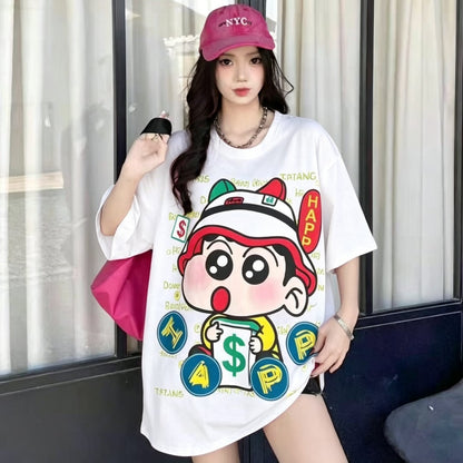 大人気 プリント 大人気 半袖 Tシャツ F-13283