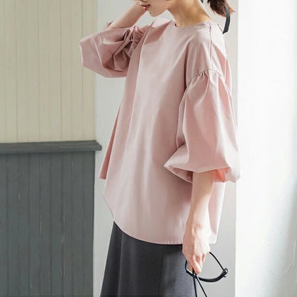 絶対流行 大好評 エレガント 好感度UP カジュアル 全4色 Tシャツ＜F-12139＞