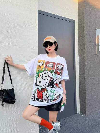 大人気 ゆったり 大人気 半袖 Tシャツ F-13284