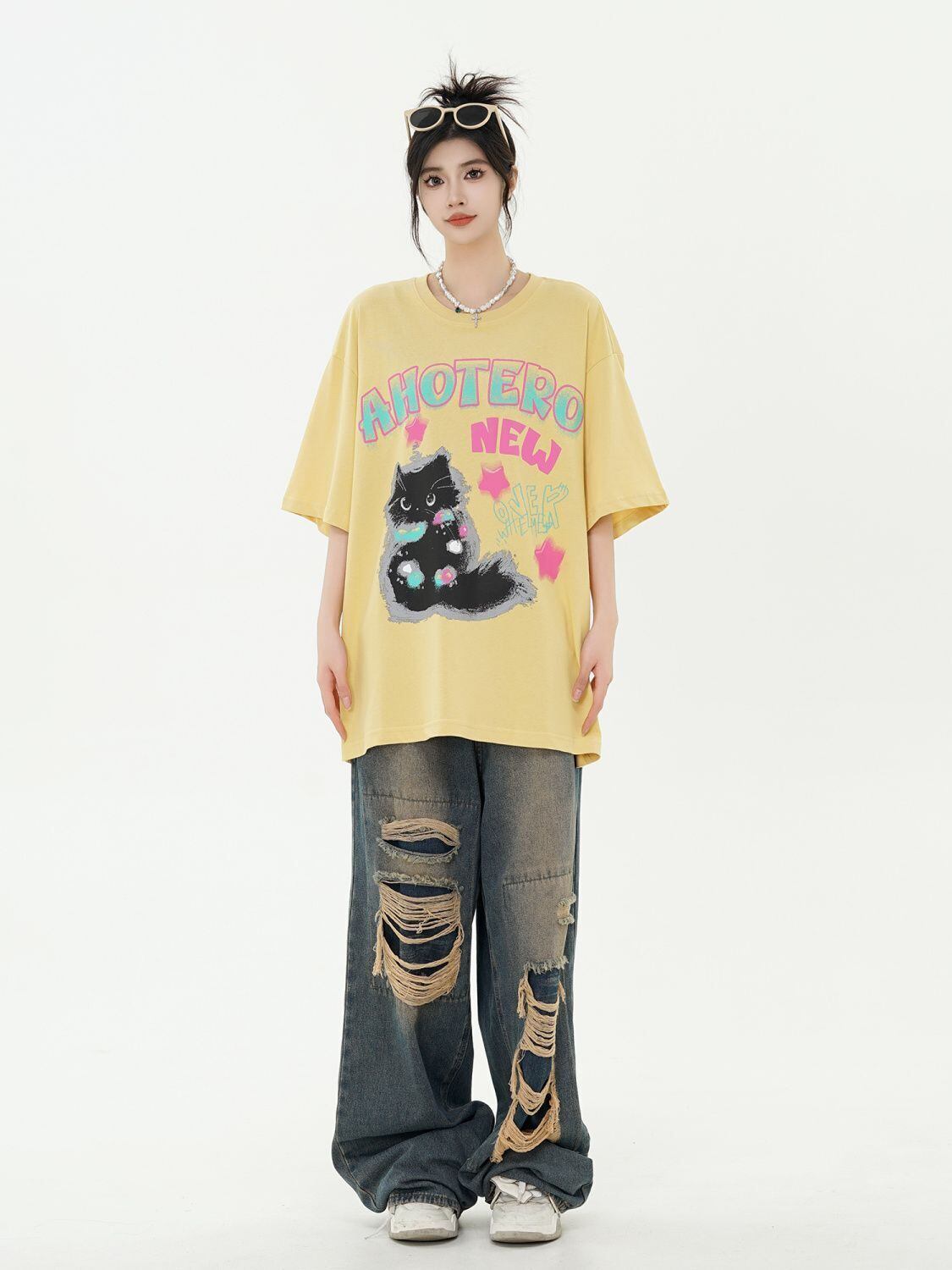 絶対欲しい 好感度UP 海外トレンド カジュアル 全3色 半袖 Tシャツ ＜F-11101＞