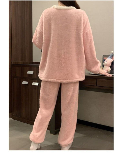 柔らかな肌触りで着心地も楽ちん！ パジャマ 取り入れたい 上下セットF-10338