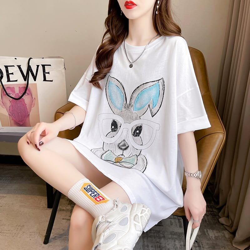 今季大好評   美感いっぱい Tシャツ カットソー＜F-3495＞