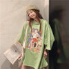 ルーズ   オシャレ度満点 Tシャツ カットソー＜F-3459＞