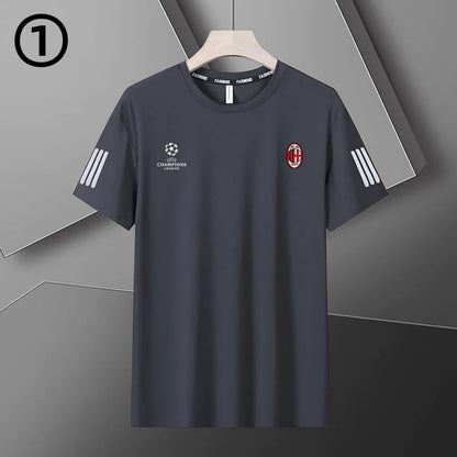 男女兼用 肌触りの良い スポーツ 半袖 Tシャツ F-7065