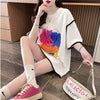 売り切れ必至 ファッション 着心地抜群 プリント 半袖 Tシャツ＜F-8336＞