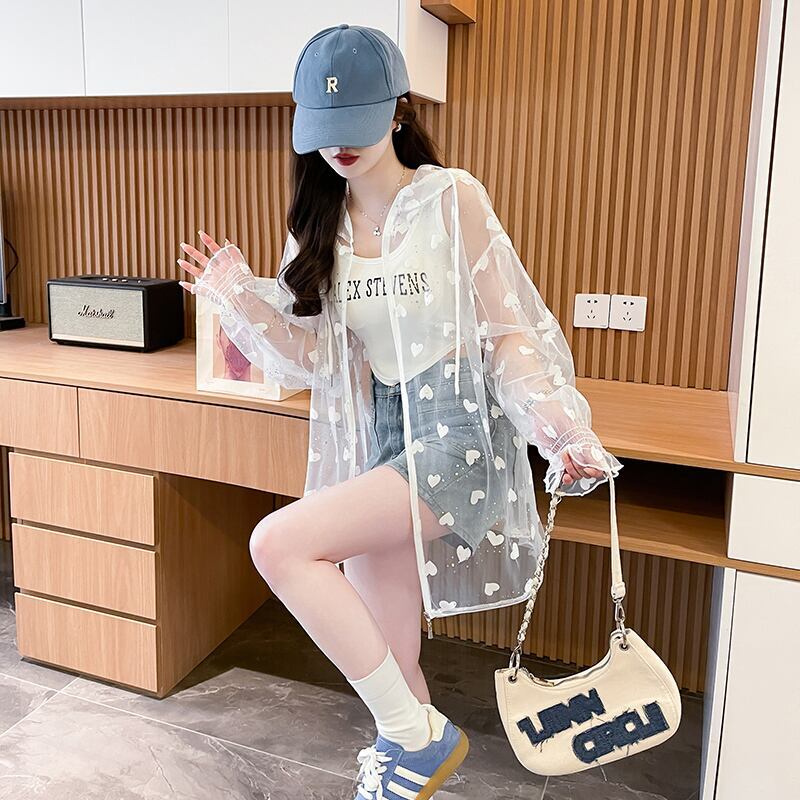 女子マスト 売れ切れ必至 着?せ シンプル 透け感 シャツ ＜F-11921＞