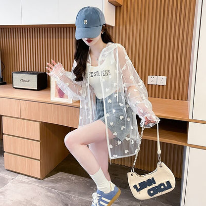 女子マスト 売れ切れ必至 着?せ シンプル 透け感 シャツ ＜F-11921＞