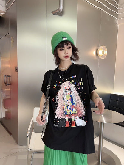 大人の定番   夏の新作 Tシャツ半袖<F-4896>