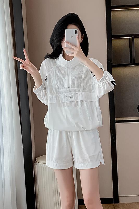新商品 上質 簡潔 カジュアル 半袖Tシャツ ショートパンツ セットアップ ＜F-8832＞