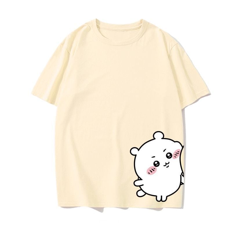 男女兼用 シンプル 着心地良い ゆったり Tシャツ F-13201