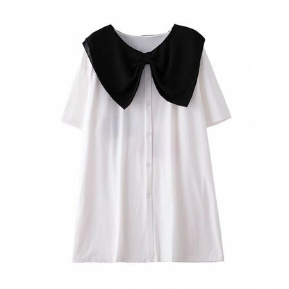 スウィート 好感度UP 海外トレンド カジュアル 全3色 半袖 Tシャツ ＜F-11633＞