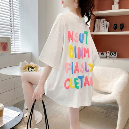オシャレ度満点 アルファベット 一目惚れ Tシャツ カットソー＜F-3071＞
