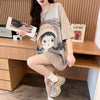 新作 特別デザイン アバンギャルド プリント全3色 半袖Tシャツ カットソー ＜F-8605＞