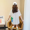 美人度アップ 透かし彫り レース ルーズ 半袖 Tシャツ ＜F-8671＞