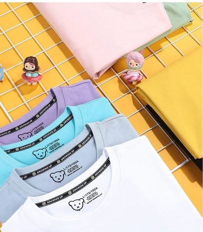 着心地良い デザイン性抜群 全6色 半袖 Tシャツ F-13143