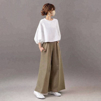 売れ筋 好感度UP 着回し力抜群 おしゃれ度高め 着心地良い トップス+パンツセット ＜F-11983＞