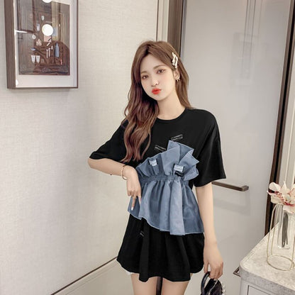 カジュアル   オシャレ度満点 カットソー＜F-3268＞