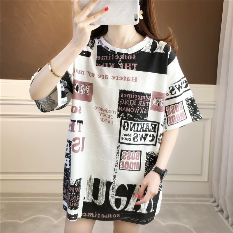 カジュアル   オシャレ度満点 Tシャツ カットソー＜F-2947＞