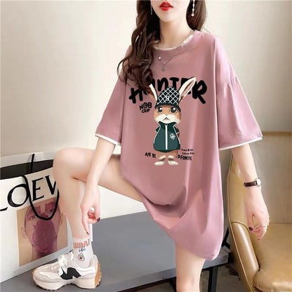 絶対欲しい プリント全4色 着心地抜群 Tシャツ カットソー＜F-8701＞