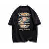 ポップなプリントが夏に映えるプリントTシャツ 半袖 全8色 Tシャツ F-9252