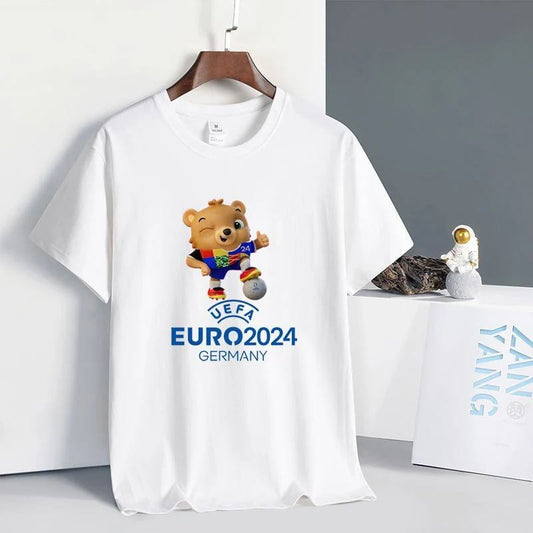 売り切れ必至 プリント カジュアル 半袖Tシャツ 全5色<F-6683>