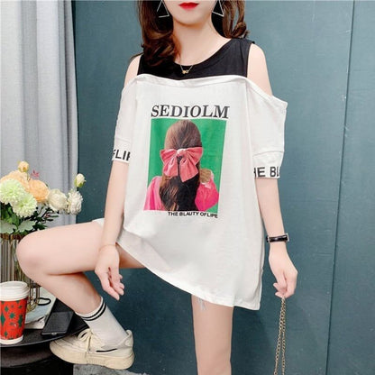 今季大好評   美感いっぱい Tシャツ カットソー＜F-3203＞