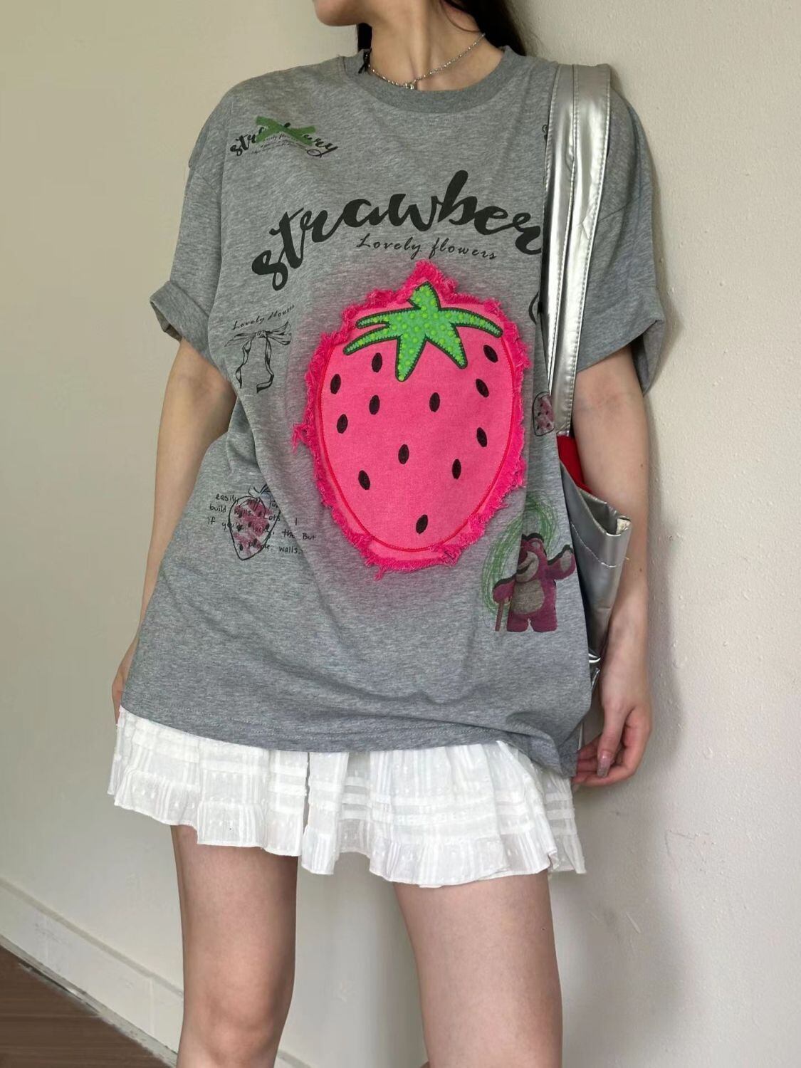 売れ筋 美人度アップ 大好評 好感度UP カジュアル 全4色 半袖 Tシャツ ＜F-11287＞