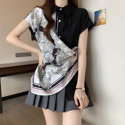 大好評 絶対流行 着回し力抜群 早い者勝ち カジュアル 2色選択 Tシャツ<F-11643>